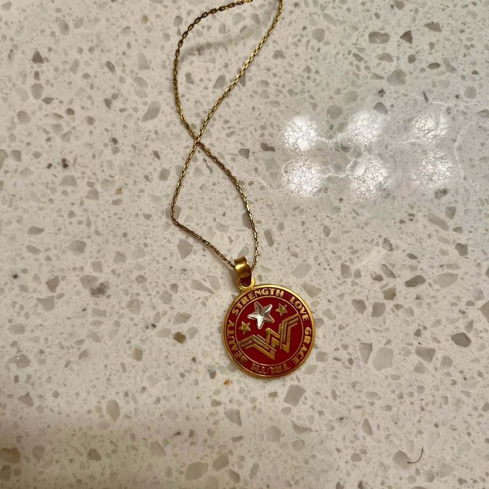 Alex and Ani Wonder Woman Pendant Necklace